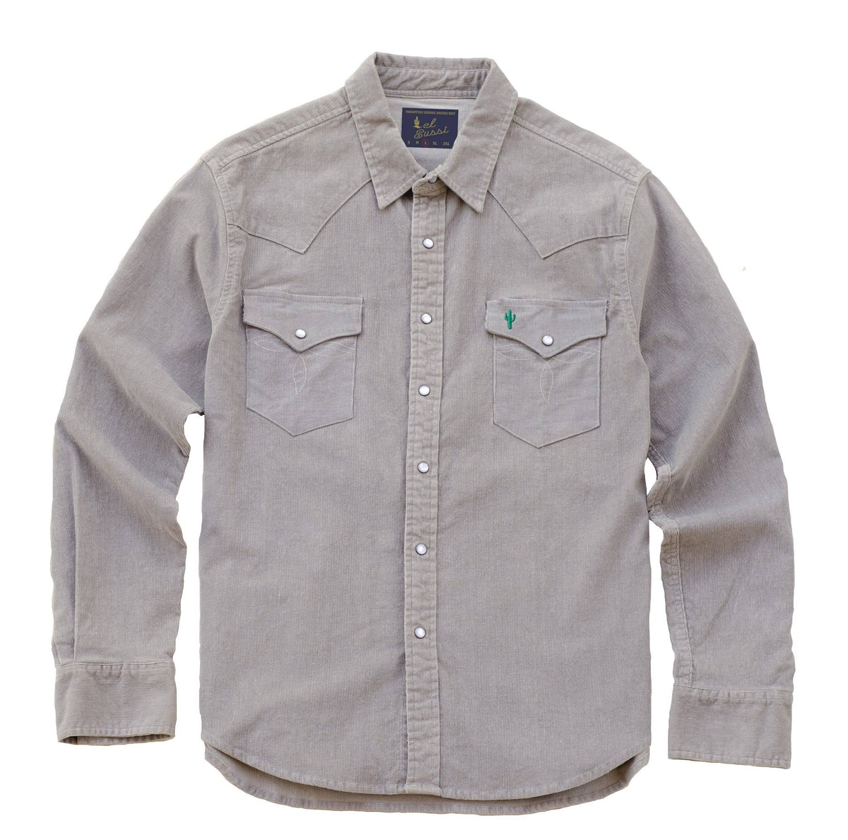 Vail Corduroy Shirt - Stone