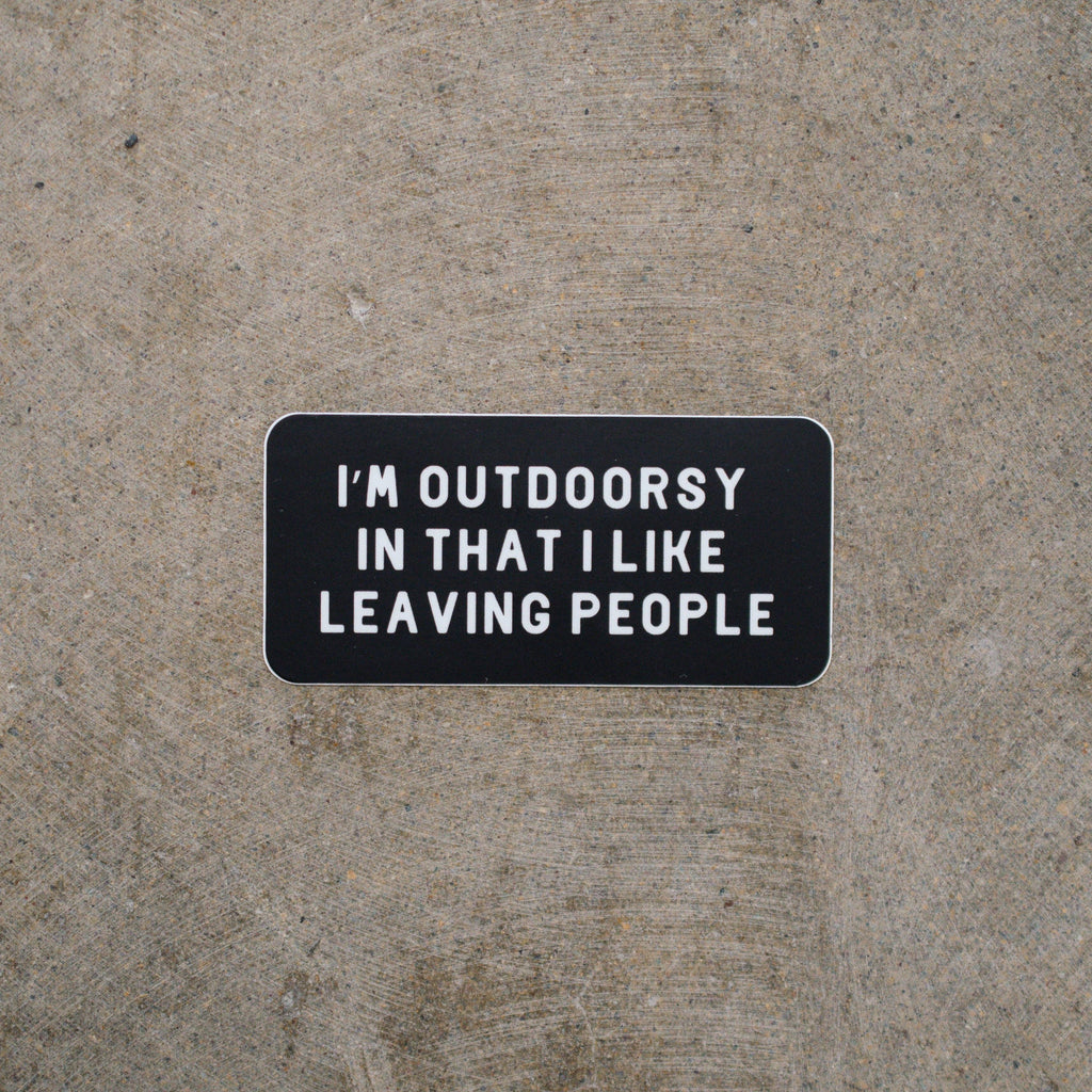Adventure Vinyl Stickers