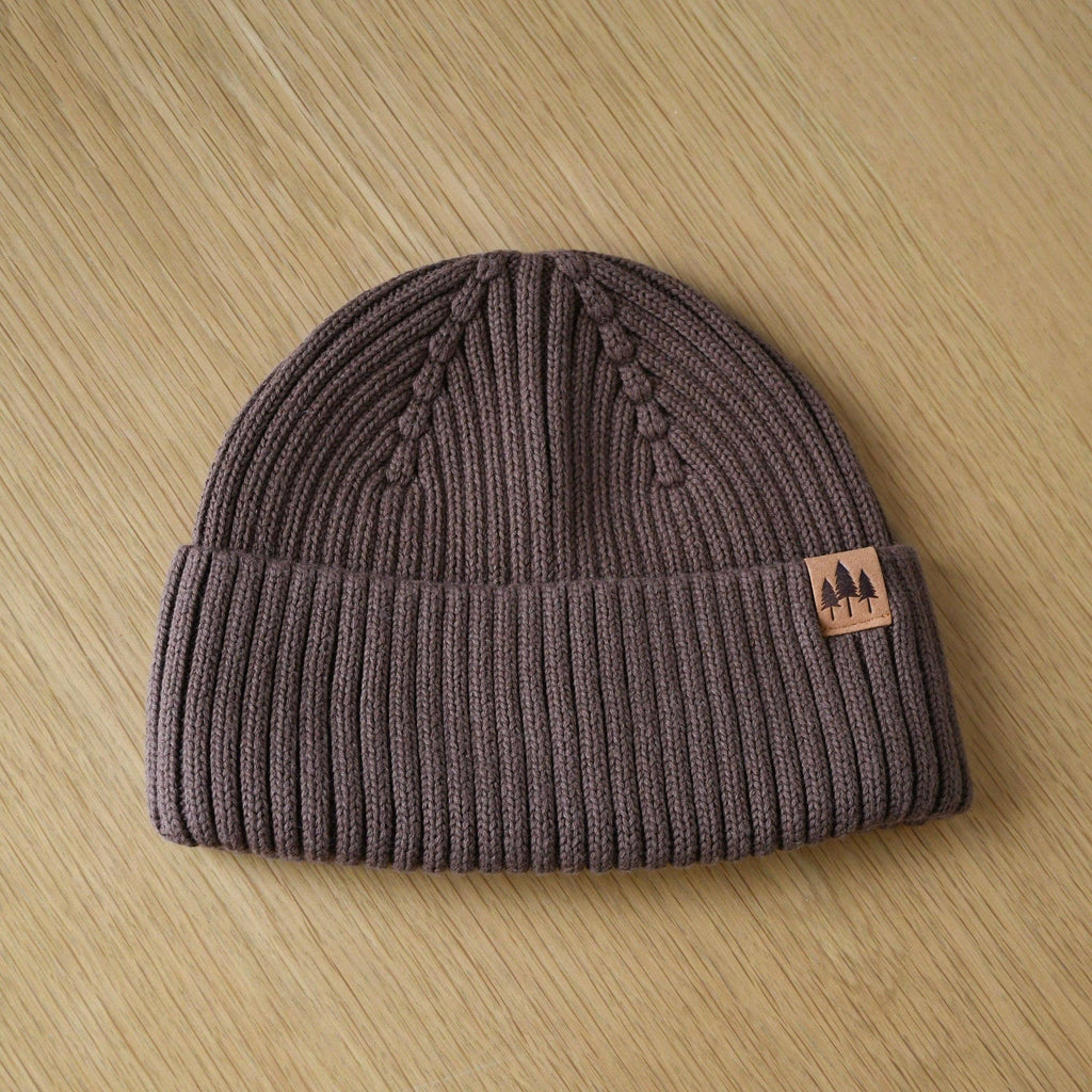 Cuffed Beanie - Brown